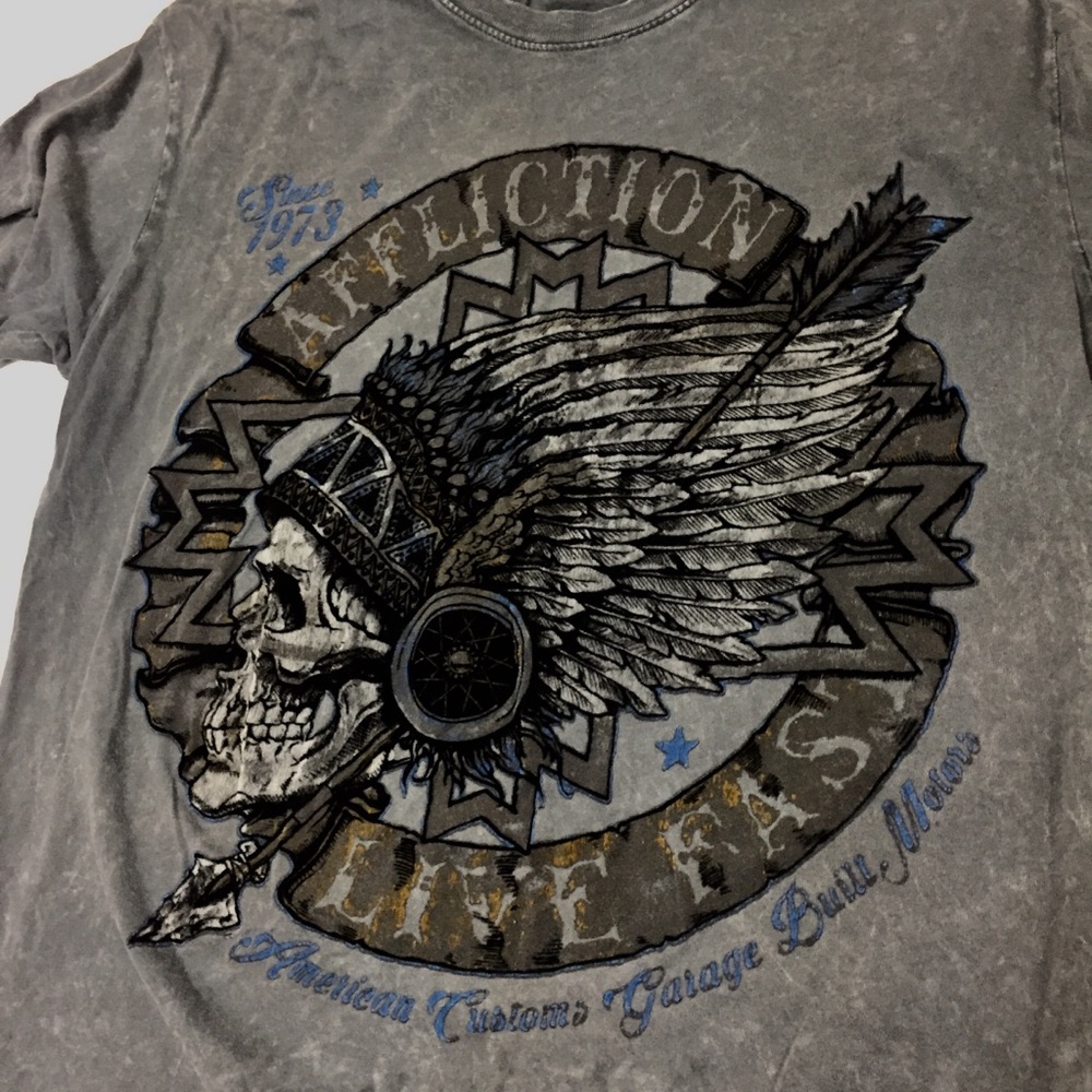 Affliction “Live Fast” shirt
